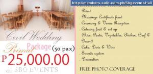 Wedding Free Venues Events Quezon City Philippines SBG SousaBusinessGroup